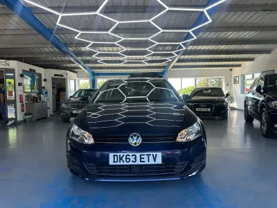 Used VW Golf VII SE 2013 Blue Hatchback