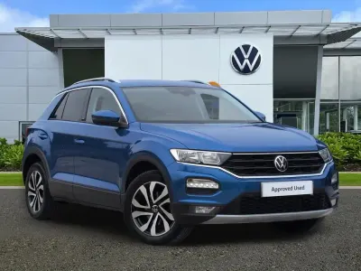 Used VW T-Roc Active 150 HP (110 kW) 2021 Blue SUV