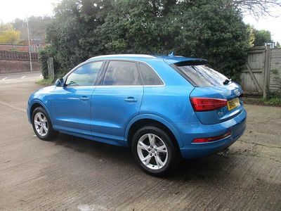 Used Audi Q3 150 HP (110 kW) 2015 Blue SUV