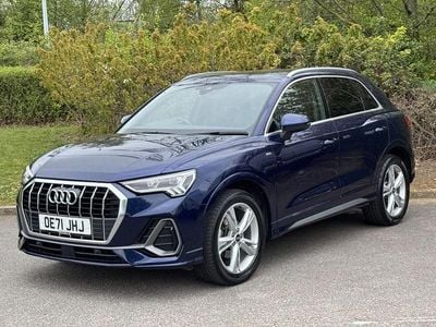 Used Audi Q3 S-Line 150 HP (110 kW) 2022 Blue SUV