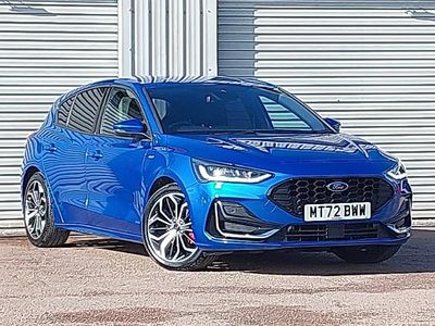 Używany Ford Focus ST-Line 155 KM (114 kW) 2022 Niebieski Hatchback