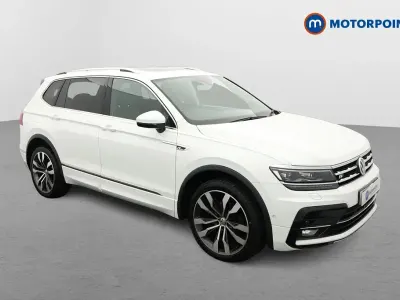 Used VW Tiguan Allspace R-line 150 HP (110 kW) 2021 White SUV