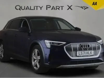 Used Audi e-tron 230 kW (313 HP) 2021 Blue SUV
