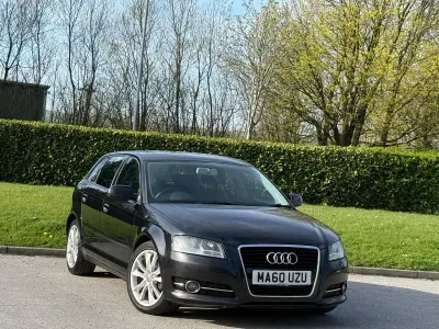 Used Audi A3 Sportback Sport 2011 Black Hatchback