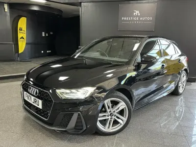 Used Audi A1 Sportback S-Line 95 HP (69 kW) 2021 Black Hatchback