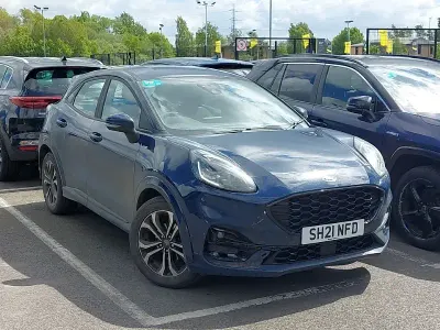 Usado Ford Puma ST-Line 125 CV (91 kW) 2021 Azul SUV
