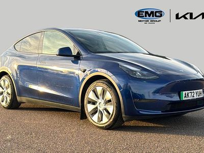 Used Tesla Model Y Long Range AWD 282 kW (384 HP) 2022 Blue SUV