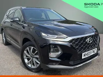 Used Hyundai Santa Fe Premium 197 HP (144 kW) 2020 Black SUV