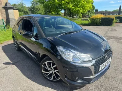 Used DS Automobiles DS3 Connected Chic 2018 Black Hatchback