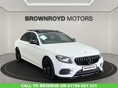 Used Mercedes E400 AMG line 340 HP (250 kW) 2019 White Sedan