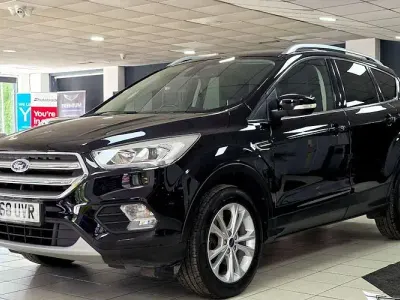 Used Ford Kuga Titanium 120 HP (88 kW) 2018 Black SUV