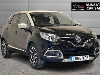 Black/cream Used 2016 Renault Captur Signature SUV | £11,600 (Fair price)