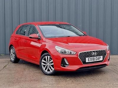 Red Used 2018 Hyundai i30 SE Hatchback | £8,998 (Fair price)