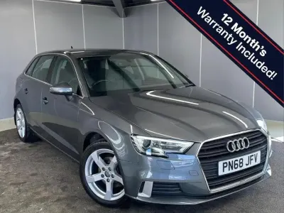 Used Audi A3 Sport 113 HP (83 kW) 2018 Grey Sedan