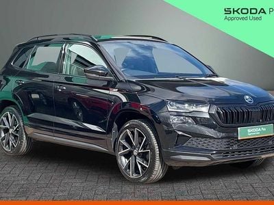 Used Skoda Karoq SportLine 140 HP (102 kW) 2023 Black magic pearl effect SUV