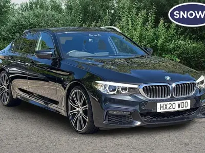 Begagnad BMW 520 M Sport 190 HK (139 kW) 2020 Svart Sedan