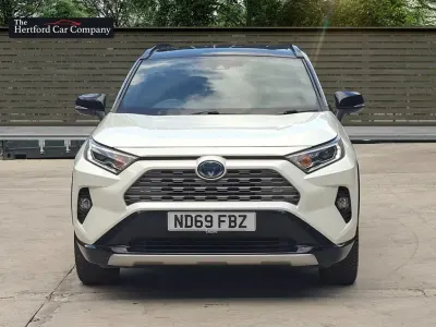 Used Toyota RAV4 Hybrid 222 HP (163 kW) 2020 White SUV