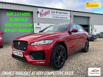 Red Used 2020 Jaguar F-Pace S SUV | £29,995 (Expensive)
