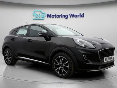 Used Ford Puma Titanium 2021 Black SUV