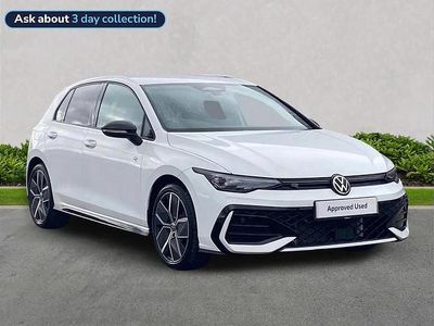 New VW Golf VIII Black Edition 150 HP (110 kW) 2025 White Hatchback