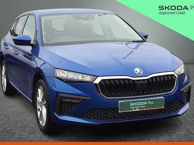 Used Skoda Scala SE L 85 HP (62 kW) 2025 Race blue metallic Hatchback