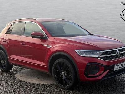 Red Used 2022 VW T-Roc R-line SUV | £22,569 (Fair price)