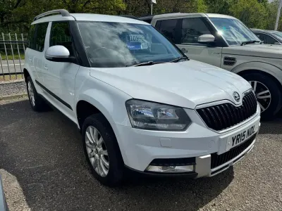 Używany Skoda Yeti SE 2015 Biały SUV