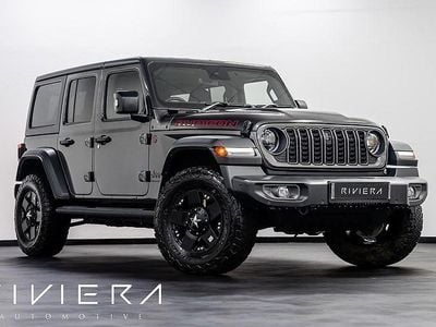 Granite crystal metallic clear Used 2024 Jeep Wrangler Rubicon SUV | £50,995 (A bit pricey)