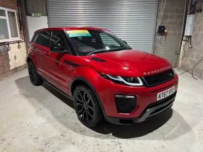 Used Land Rover Range Rover evoque HSE Dynamic 2018 Red Estate