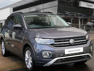Grey Used 2021 VW T-Cross Active SUV | £15,650 (Fair price)