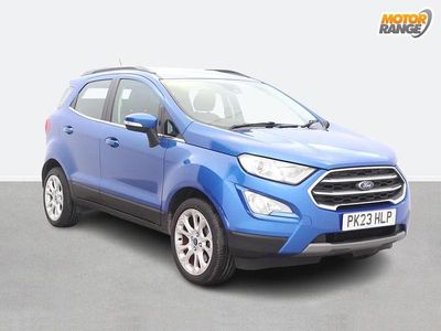 Used Ford Ecosport Titanium 2023 Blue SUV