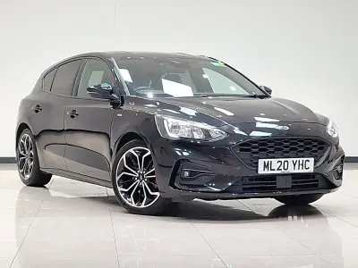 Used Ford Focus ST-Line X 125 HP (91 kW) 2020 Black Hatchback