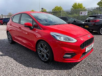Used Ford Fiesta ST-Line 100 HP (73 kW) 2019 Red Hatchback