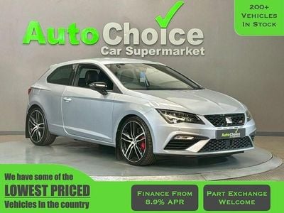 Used Seat Leon CUPRA 300 HP (220 kW) 2018 Silver Coupe