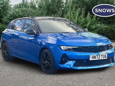 Used Vauxhall Astra GS Line 130 HP (95 kW) 2022 Blue Hatchback