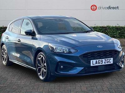 Used Ford Focus ST-Line X 125 HP (91 kW) 2020 Blue Hatchback