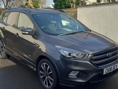 Grey Used 2018 Ford Kuga ST-Line SUV | £11,499 (A bit pricey)