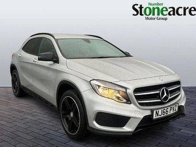 Used Mercedes GLA220 AMG line 177 HP (130 kW) 2016 Silver SUV