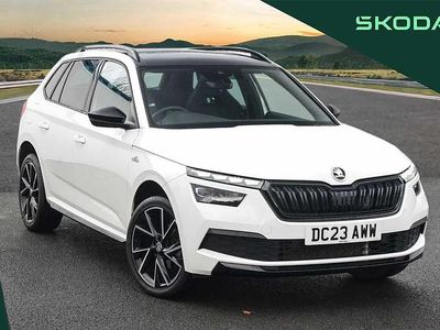 Used Skoda Kamiq Monte Carlo 147 HP (108 kW) 2023 Candy white SUV