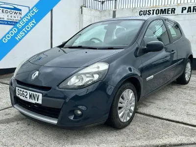 Used Renault Clio Expression+ 75 HP (55 kW) 2012 Blue Hatchback