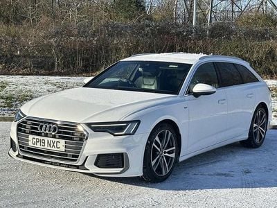 White Used 2019 Audi A6 S-Line Estate | £17,400 (Fair price)