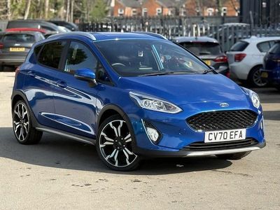 Used Ford Fiesta Active X 125 HP (91 kW) 2020 Blue Hatchback