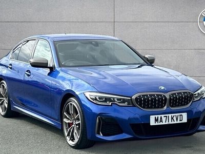 Used BMW M340 M Sport 369 HP (271 kW) 2021 Blue Sedan