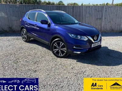 Used Nissan Qashqai N-Connecta 140 HP (102 kW) 2019 Blue SUV
