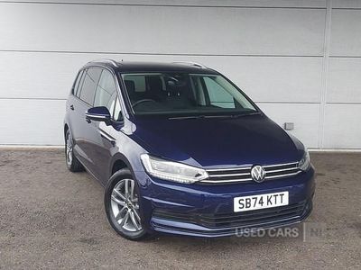 Used VW Touran Match 150 HP (110 kW) 2025 Blue MPV
