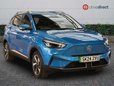 Blue Used 2024 MG ZS Trophy Connect Hatchback | £17,700 (Fair price)