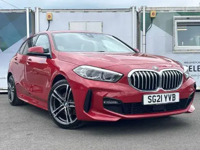 Used BMW 118 M Sport 2021 Red Hatchback