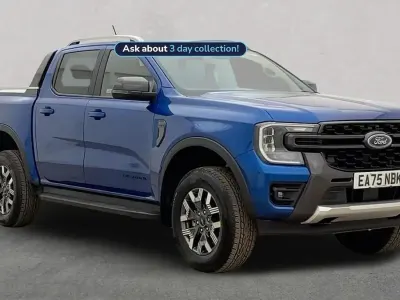 Used Ford Ranger Wildtrack 2025 Blue Pickup