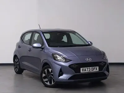 Used Hyundai i10 Advanced 84 HP (61 kW) 2024 Blue Hatchback