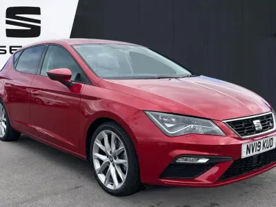 Begagnad Seat Leon FR Sport 150 HK (110 kW) 2019 Röd Halvkombi